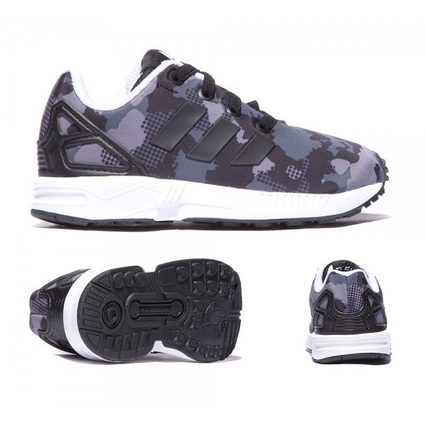 Adidas Originals Nursery ZX Flux Print Sneaker Sch...