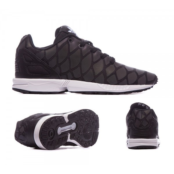 Adidas Originals Junior ZX Flux Xeno Trainer Schwa...