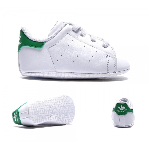 Adidas Originals Krippe Stan Smith Trainer Weiß u...