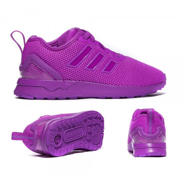 Adidas Originals Nursery ZX Flux ADV Trainer Lila ...