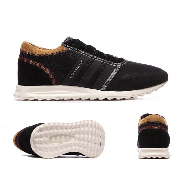 Adidas Originals Los Angeles Trainer Carbon Black ...