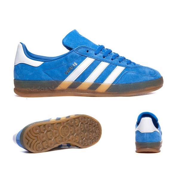 Adidas Originals Gazelle Indoor Trainers Blau Wei�...