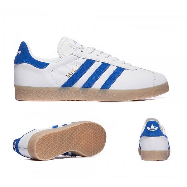Adidas Originals Gazelle OG Sneaker Weiß und Blau...