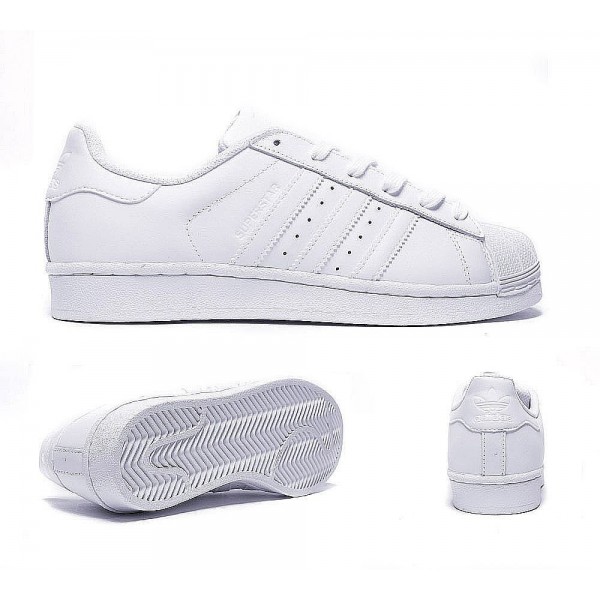 Adidas Originals Junior Superstar Sneaker Weiß G�...