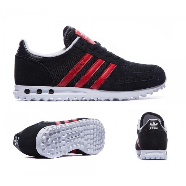 Adidas Originals Junior LA Trainer Core-Schwarz Ve...