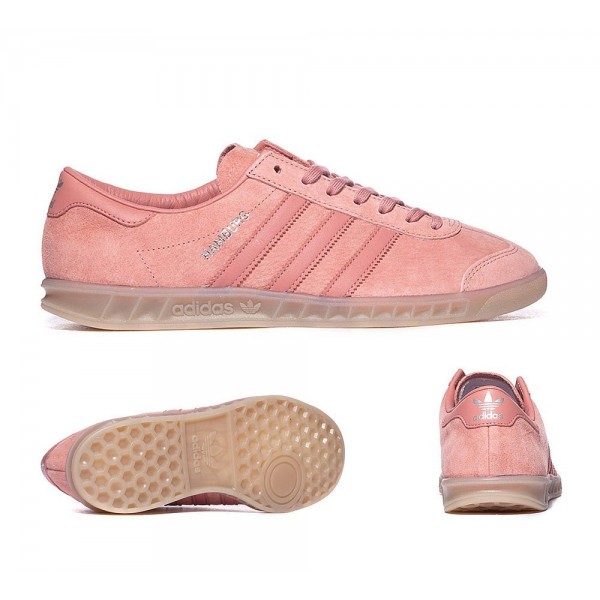 Adidas Originals Hamburg Trainer Raw Rosa und Gum ...
