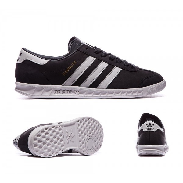 Adidas Originals Hamburg Sneaker Schwarz nd Grau S...