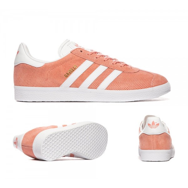 Adidas Originals Gazelle Trainer Sun Glow Weiß un...