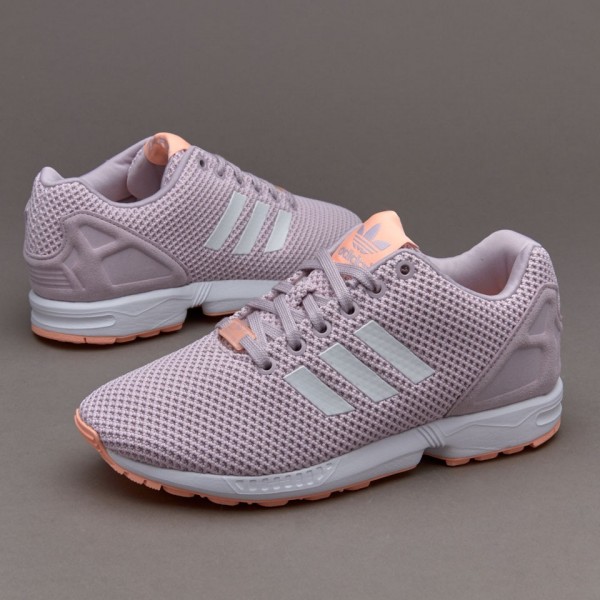 Adidas Damen ZX Flux Damen Schuhe Mauve Weiß Glow...