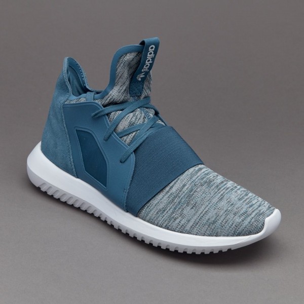 Adidas Damen Tubular Defiant Blanch Blau Core-Wei�...