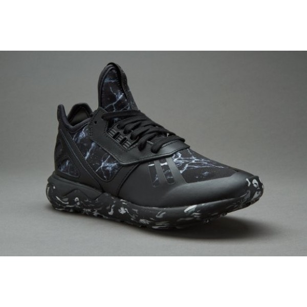 Adidas Damen Tubular Runner Kern Schwarz Weiß Ang...