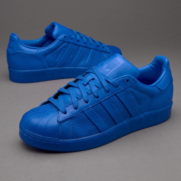 Adidas Superstar Adicolor Blau Sale