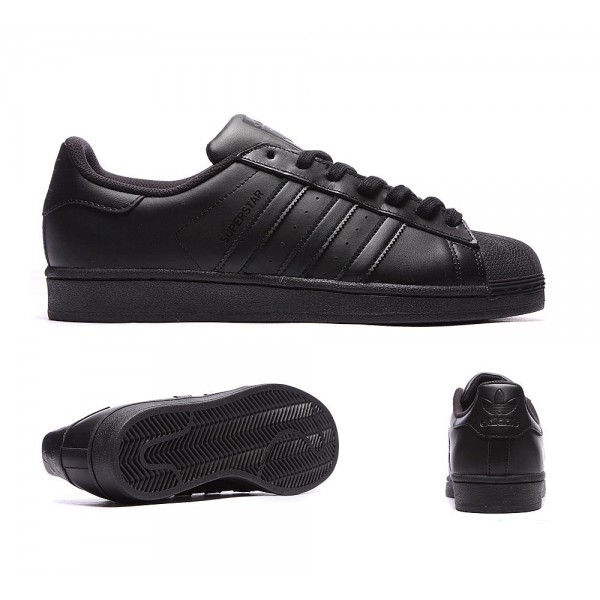 Adidas Originals Superstar Foundation Sneaker Schw...