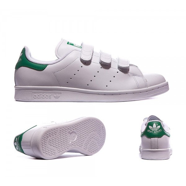 Adidas Originals Stan Smith Trainer Weiß und Grü...