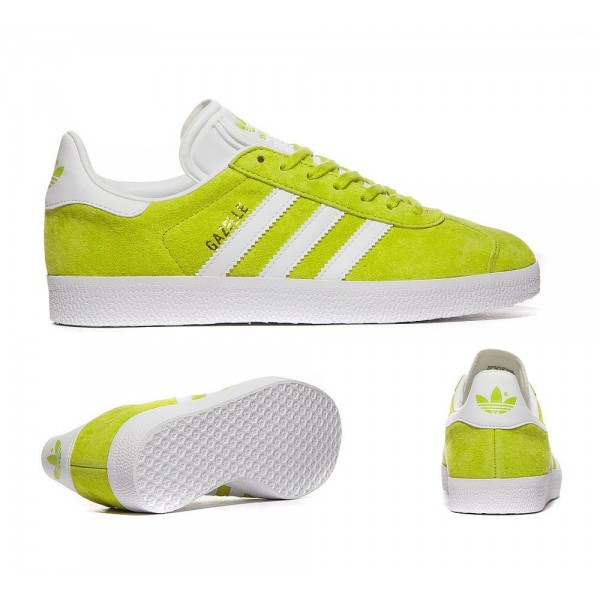 Adidas Originals Damen Gazelle Trainer Unity Lime ...
