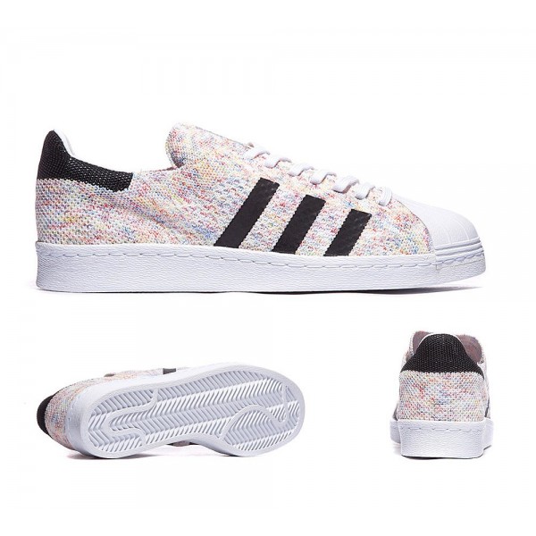 Adidas Originals Superstar 80s Primeknit Trainer W...
