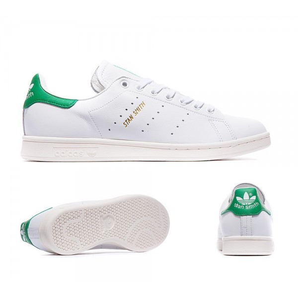 Adidas Originals Stan Smith Gold-Sneaker Weiß und...