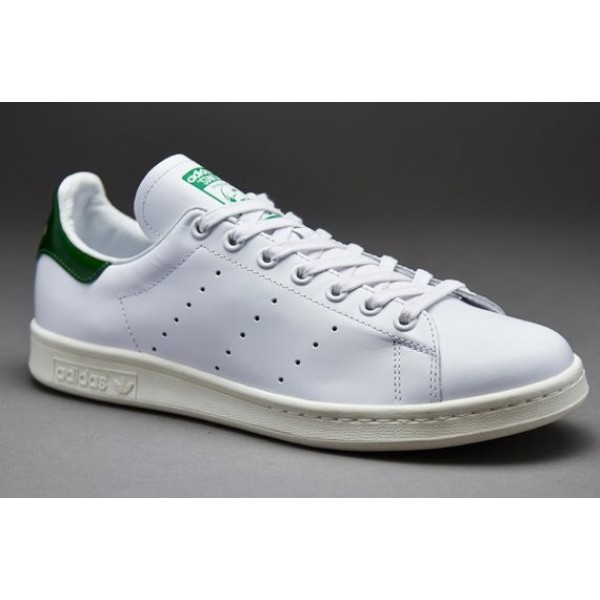 Adidas Herren Stan Smith Weiß Weiß Grün Bequem