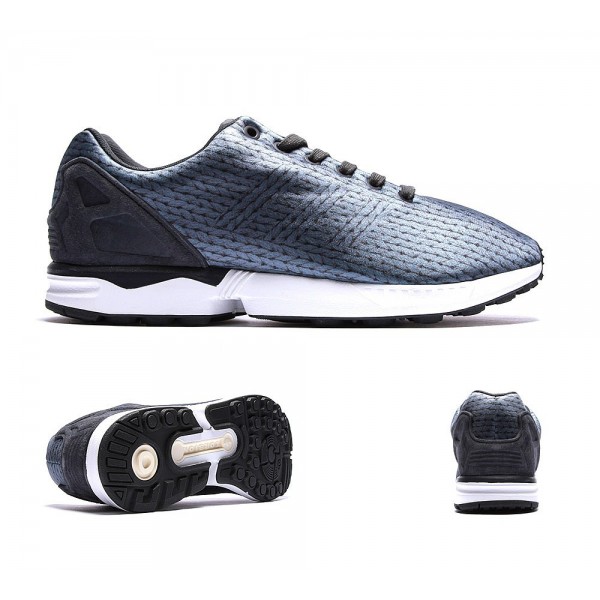Adidas Originals ZX Flux Print Sneaker Weiß und K...