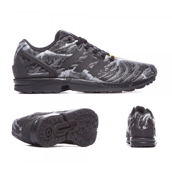 Adidas Originals ZX Flux Weave Sneaker Schwarz und...