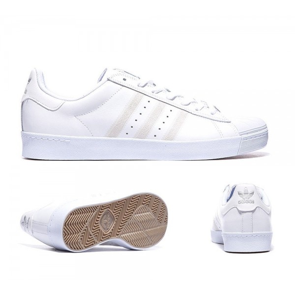 Adidas Originals Superstar Vulcanised Sneaker Wei�...